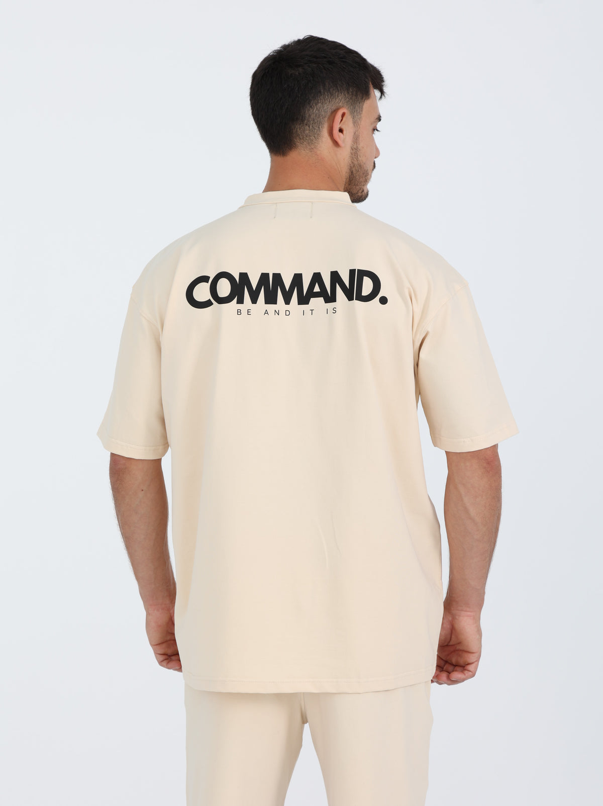 Men's Oversized Set – Beige
